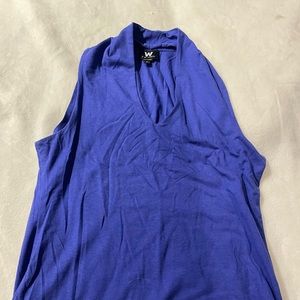 Worth blue tank top - like new